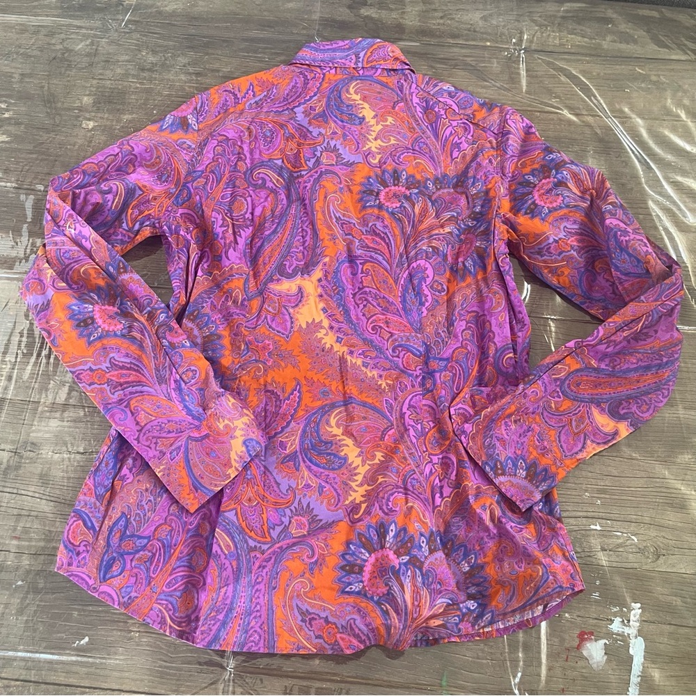 ETRO women’s paisley button down - Picture 3 of 6